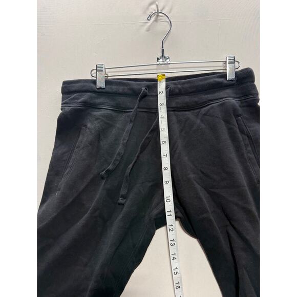 Calvin Klein Jeans Women's Black Jogger Sweatpants with Rose Gold Logo - Size S - Picture 8 of 9